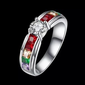 Pride engagement ring